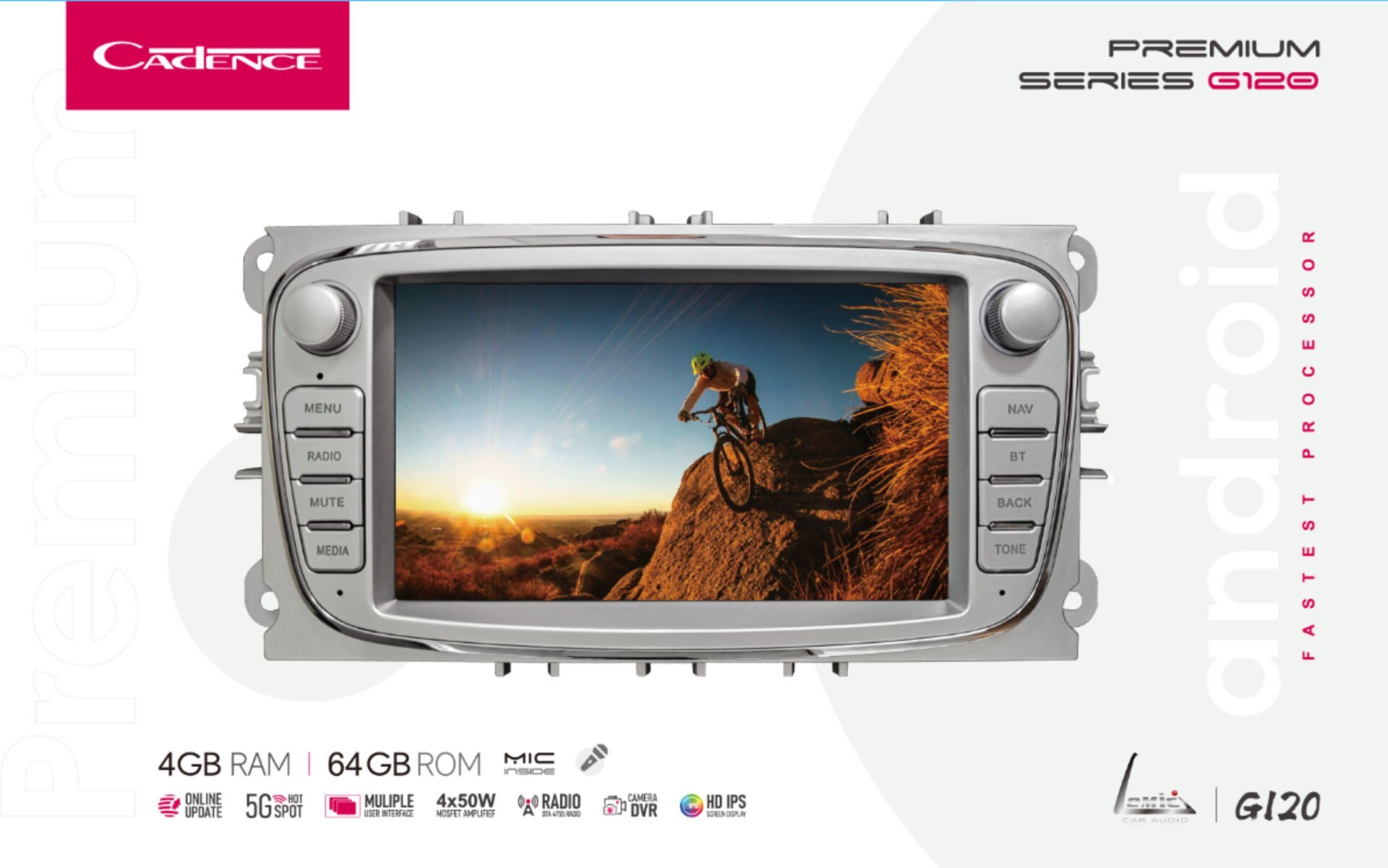 G120 FORD FOCUS 7'' MULTİMEDYA