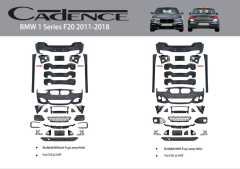 BMW 1 SERİSİ F20 2011-2018 BODY KİT