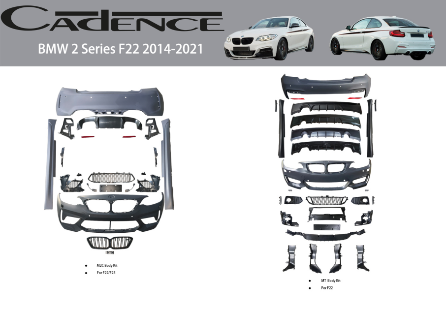 BMW 2 SERİSİ F22 2014-2021 BODY KİT