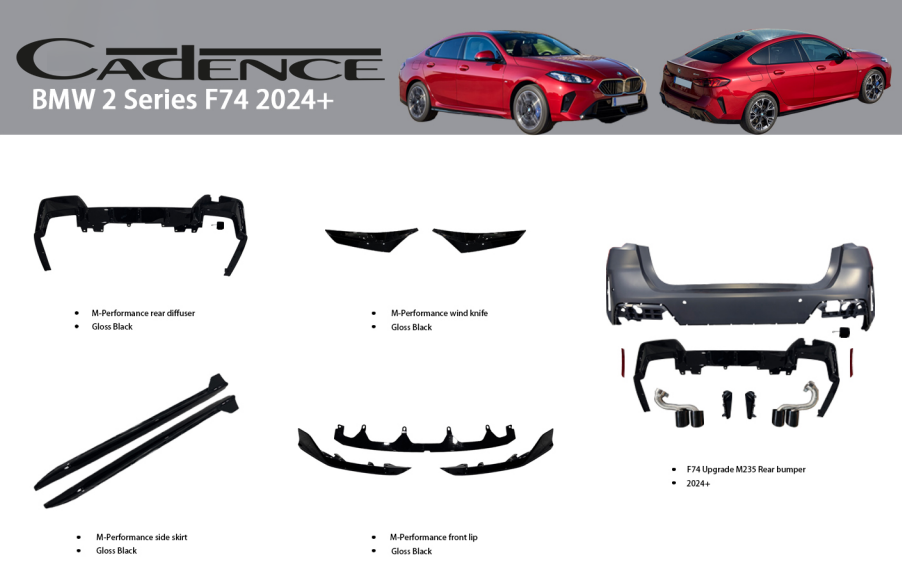 BMW 2 SERİSİ F74 2024+ M- PERFORMANCE PARÇALARI