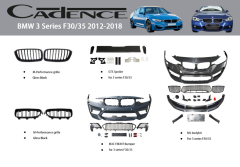 BMW 3 Series F30/F35 (2012–2018)  BODY KİT