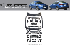 BMW 3 SERİSİ GT F34 M SPORT BODY KİT