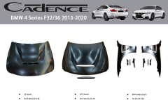 BMW 4 Serisi F32/36 ( 2013–2020 ) KAPUT