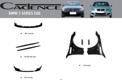 BMW 5 SERİES E60 (2002–2010) YÜKSELTME PARÇALARI