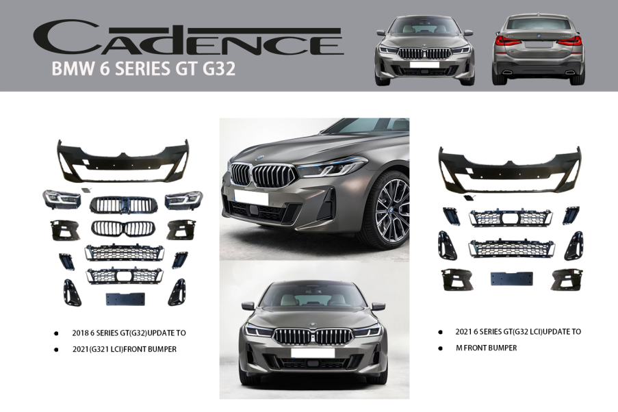 BMW 6 SERİES GT (G32) BODY KİT