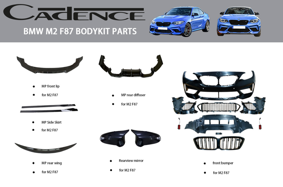 BMW M2 F87 BODY KİT PARTS