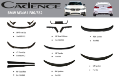 BMW M3/M4 F80/82 BODY KİT