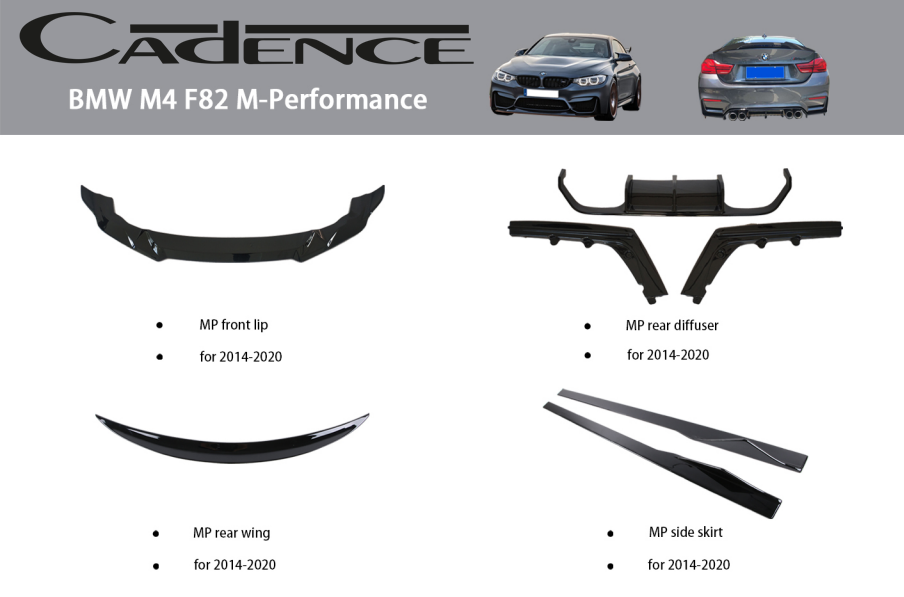 BMW M4 F82 M-PERFORMANCE BODY KİT
