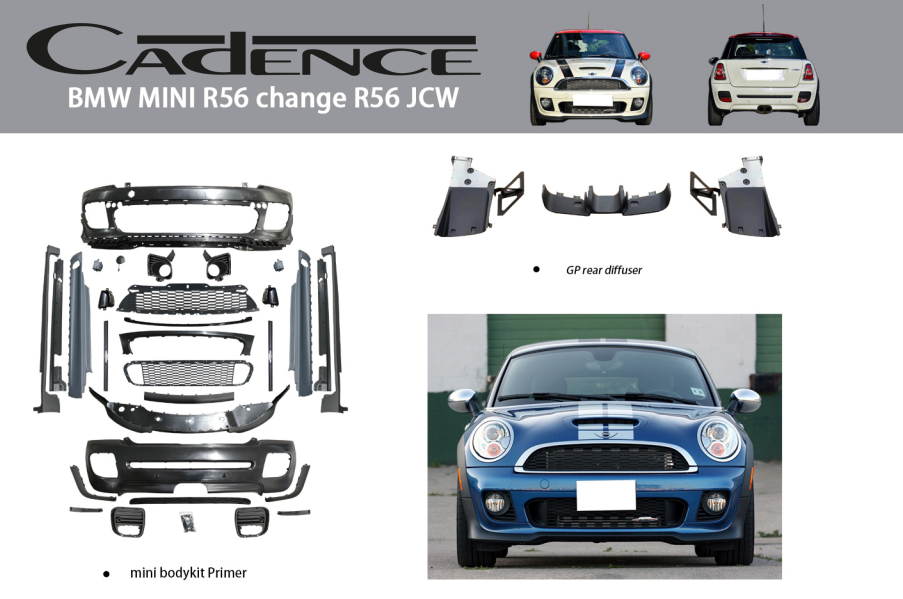 BMW MİNİ R56 CHANGE R56 JCW BODY KİT
