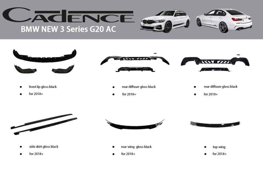 BMW NEW 3 SERİES G20 AC BODY KİT
