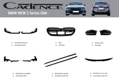BMW NEW 5 SERİES G60 M-PERFORMANCE PARÇALARI