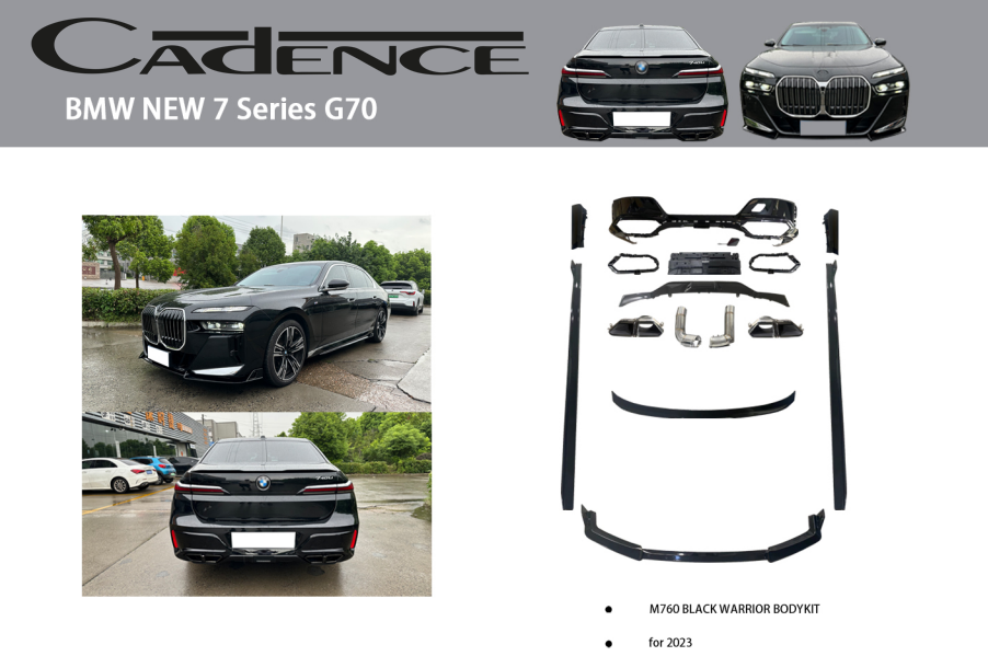 BMW NEW 7 SERİES G70 BODY KİT