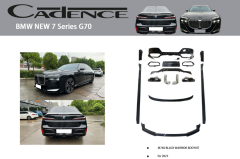 BMW NEW 7 SERİES G70 BODY KİT