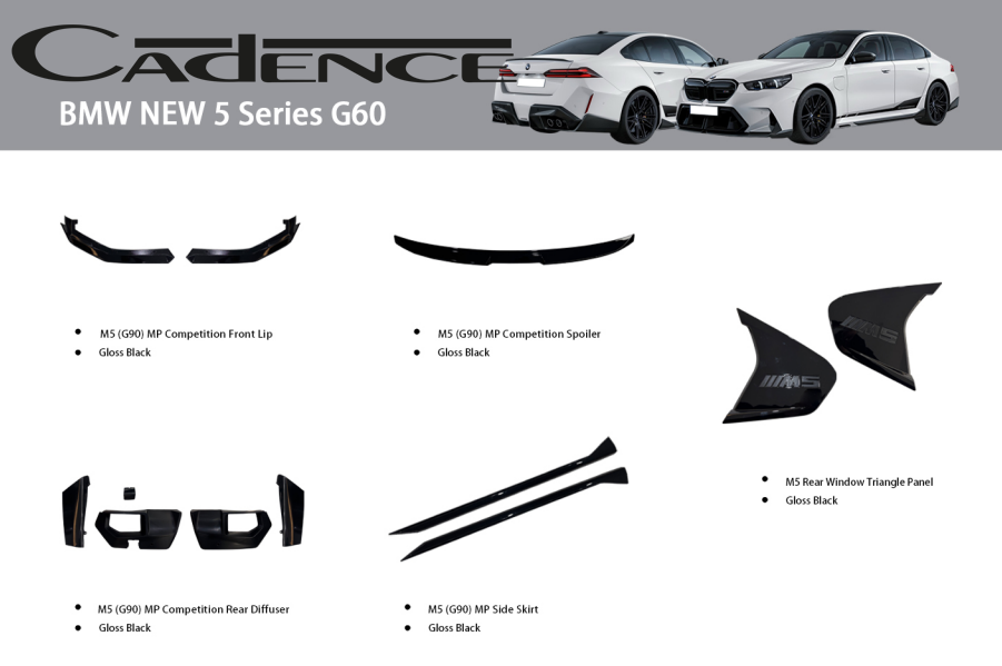 BMW NEW 5 SERİES G60  BODY KİT