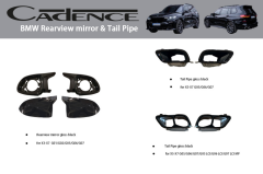 BMW REARVİEW MİRROR & TAİL PİPE