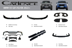 BMW X3 G01/02/08  2022+ BODY KİT
