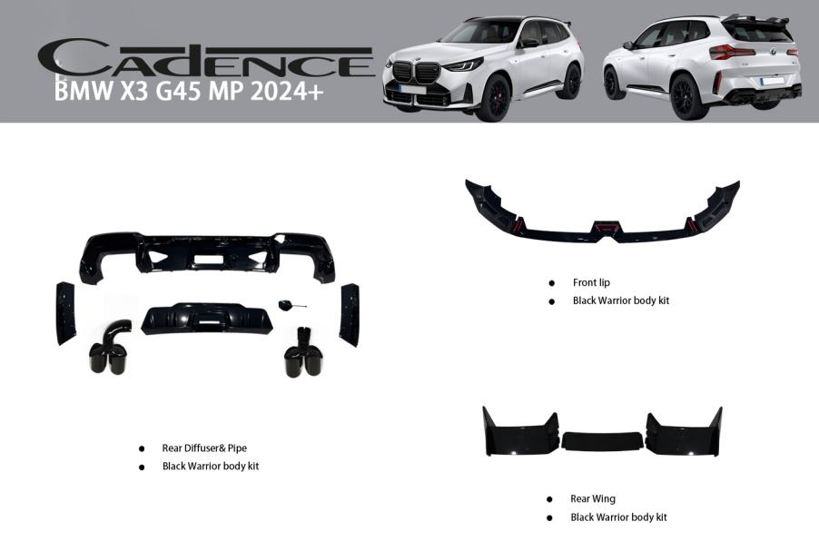 BMW X3 G45 MP 2024+ BODY KİT