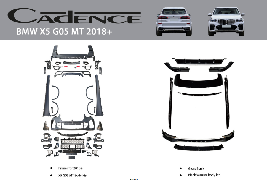 BMW X5 G05 MT 2018+ BODY KİT