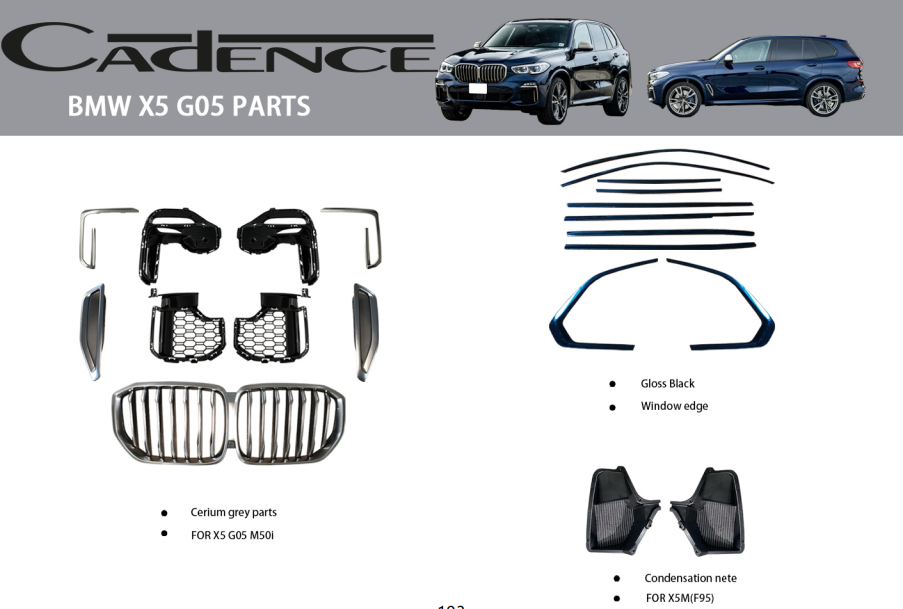 BMW X5 G05 PARÇALARI