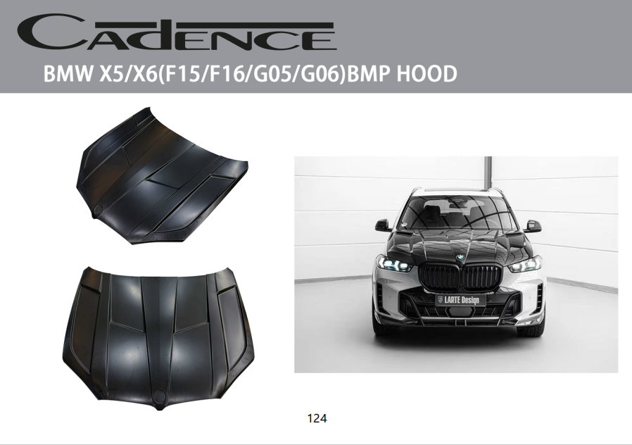BMW X5/X6 (F15/F16/G05/G06) BMP HOOD