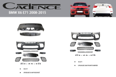 BMW X6 E71 2008-2015 BODY KİT