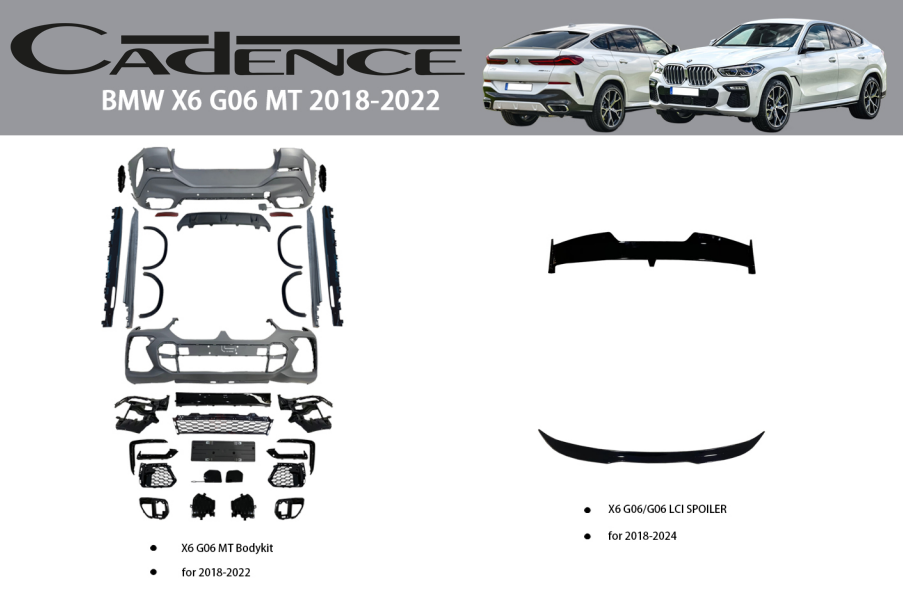 BMW X6 G06 2018-2022 MT BODY KİT