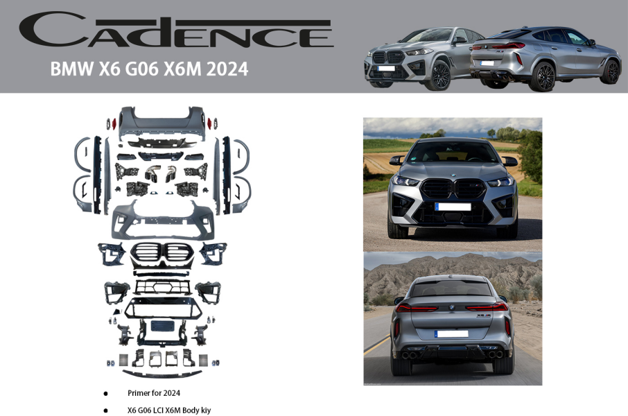 BMW X6 G06 LCI X6M 2024 BODY KİT