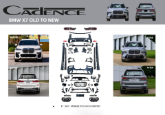 BMW X7 OLD TO NEW BODY KİT