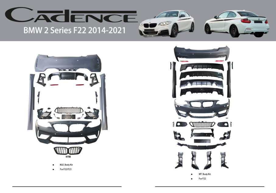 BMW 2 SERİES F22 (2014–2021) BODY KİT
