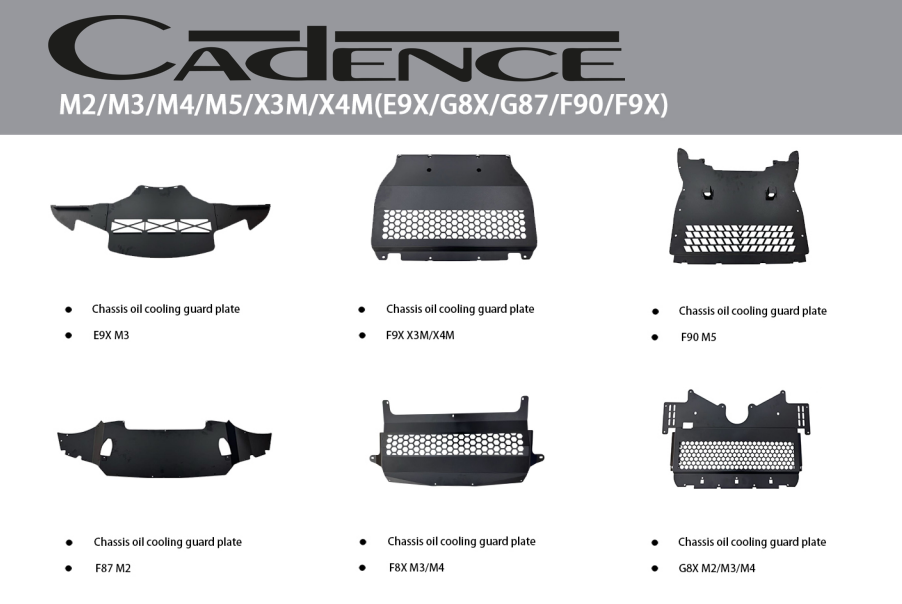 BMW M2/M3/M4/M5/X3M/X4M (E9X/G8X/G87/F90/F9X) KORUMA PLAKALARI