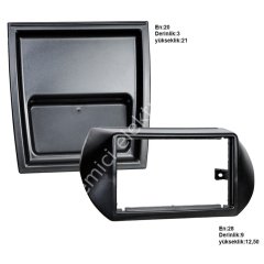 Fiorino Nemo Bipper Double 7 INC Teyp Çerçevesi