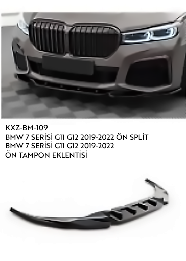 BMW 7 SERİSİ G11/12 2019-2022 ÖN TAMPON EKLENTİSİ