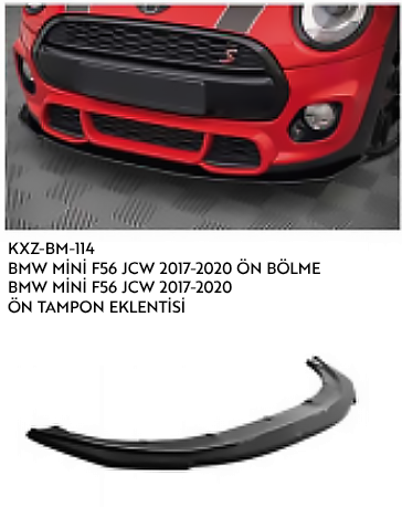 BMW MİNİ F56 JCW 2017-2020 ÖN TAMPON EKLENTİSİ