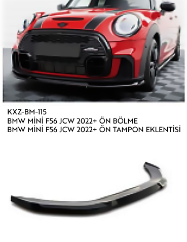 BMW MİNİ F56 JCW 2022 ÖN TAMPON EKLENTİSİ