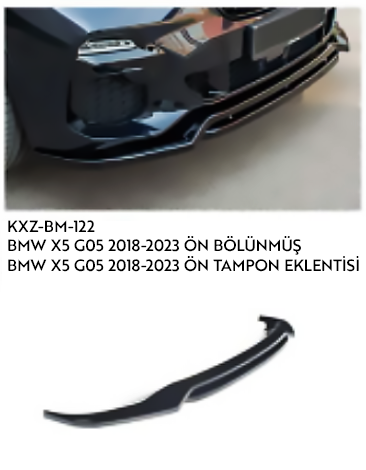 BMW X5 G05 2018-2023 ÖN TAMPON EKLENTİSİ