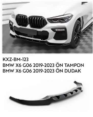 BMW X6 G06 2019-2023  ÖN DUDAK