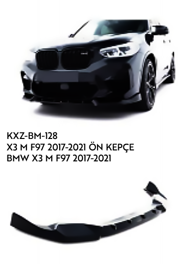 BMW X3 M F97 2017-2021 ÖN KEPÇE