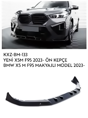 BMW X5 M F95 2023 ÖN KEPÇE
