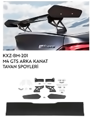 BMW M4 GTS TAVAN SPOYLERİ