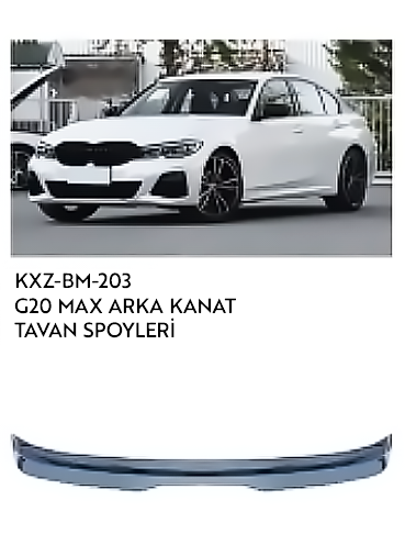 BMW G20 MAX TAVAN SPOİLERİ