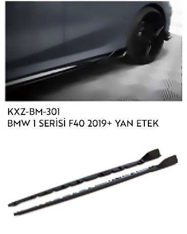 BMW 1 SERİSİ F40 2019+ YAN ETEKLER