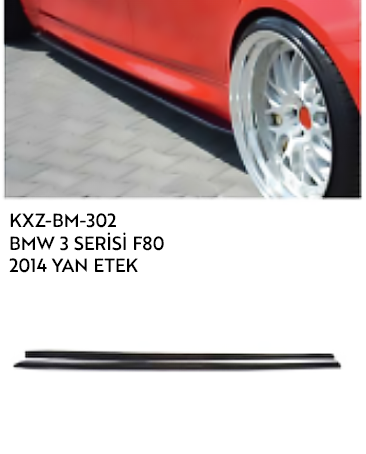 BMW 3 SERİSİ F80 2014 YAN ETEKLER