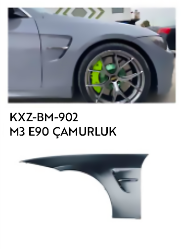 BMW M3 E90 ÇAMURLUK