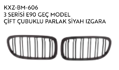 BMW 3 SERİES E90 GEÇ MODEL ÇİFT ÇUBUKLU IZGARA