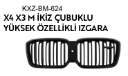 BMW X3-X4 M SERİES İKİZ ÇUBUKLU YÜKSEK ÖZELLİKLİ IZGARA