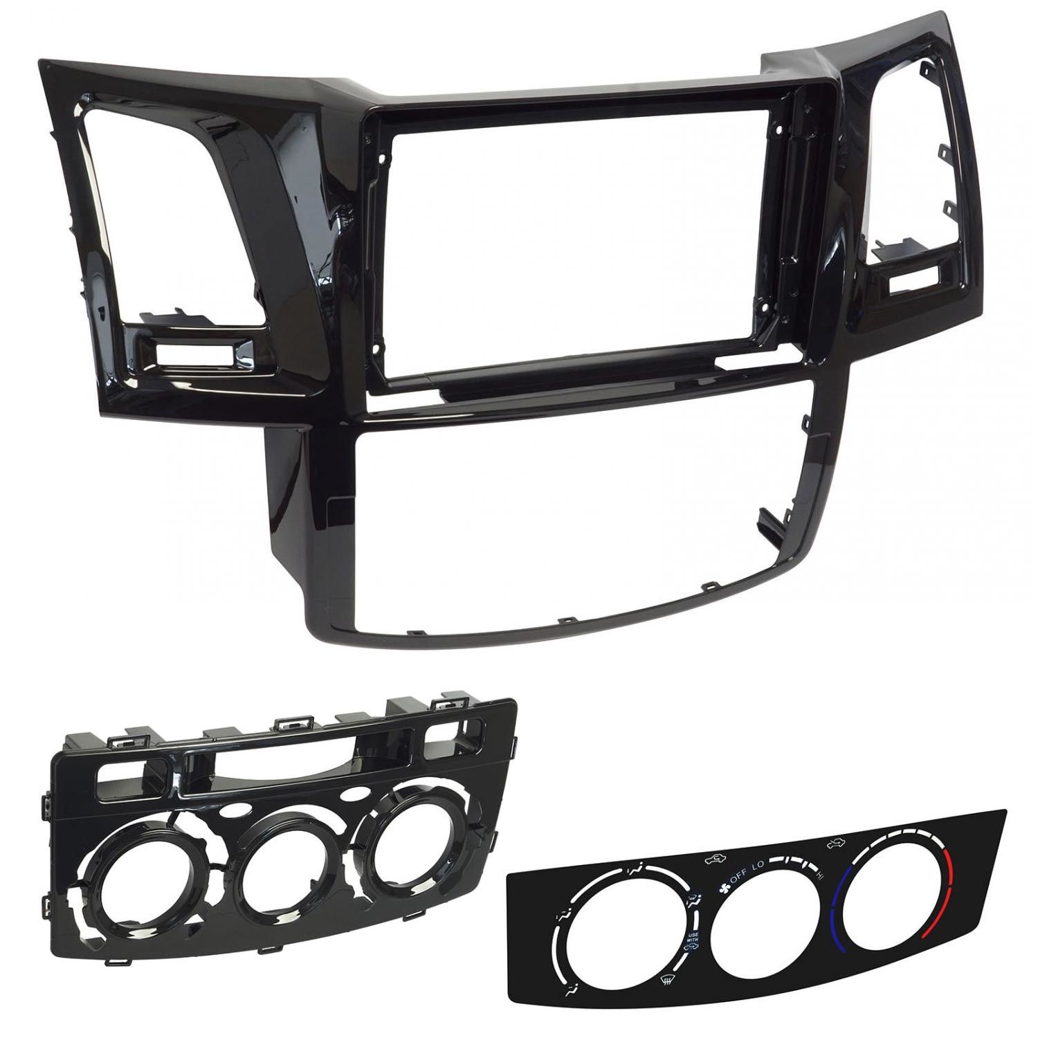 TOYOTA HILLUX M / C 2008-2015  9 INCH MULTIMEDYA ÇERÇEVESİ