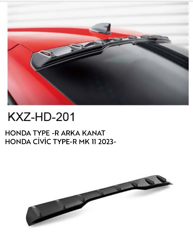 HONDA CİVİC TYPE-R / MK 11 2023 ARKA KANAT