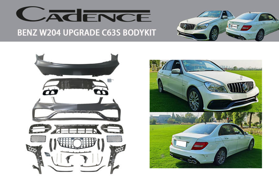 MERCEDES BENZ W204 UPGRADE C63S BODY KİT