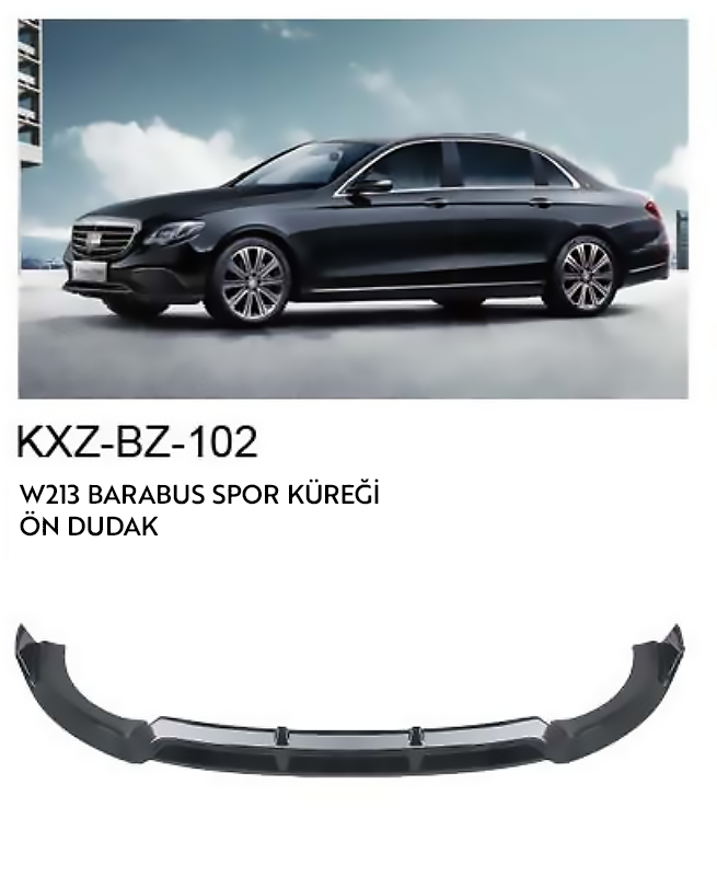 MERCEDES BENZ W213  ÖN DUDAK