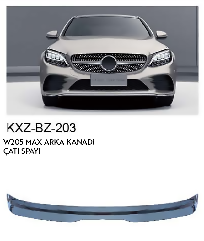 MERCEDES-BENZ W205 MAX ARKA KANAT